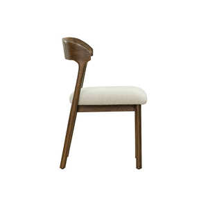 Eco-Friendly Durable Solid Wood Dining <b>Chair</b> with Waterproof <b>Linen</b> Upholstery and Modern Design - Product Image 3