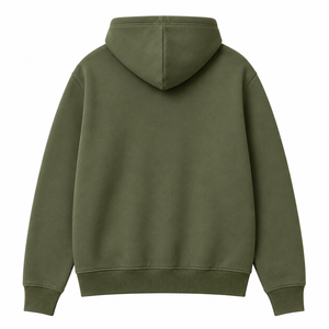 Conjunto de Sudadera con Capucha y Pantalones Deportivos Verde Oliva Personalizado, de Algodón Premium y Felpa, para Hombre, OEM, ODM, Venta al Por Mayor - Product Image 4
