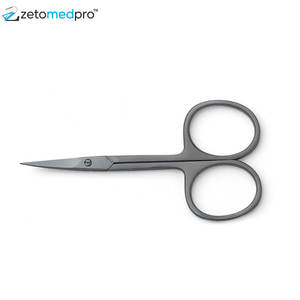 Premium <b>Curved</b> Cuticle <b>Scissors</b> Precision Stainless Steel for Grooming - Product Image 4