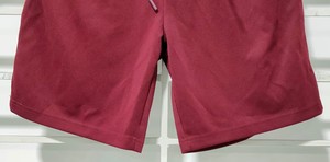 Short de sport de course pour hommes de haute qualité Anti-rides Polyester/Spandex motif solide panneau latéral taille élastique teint uni - Product Image 3