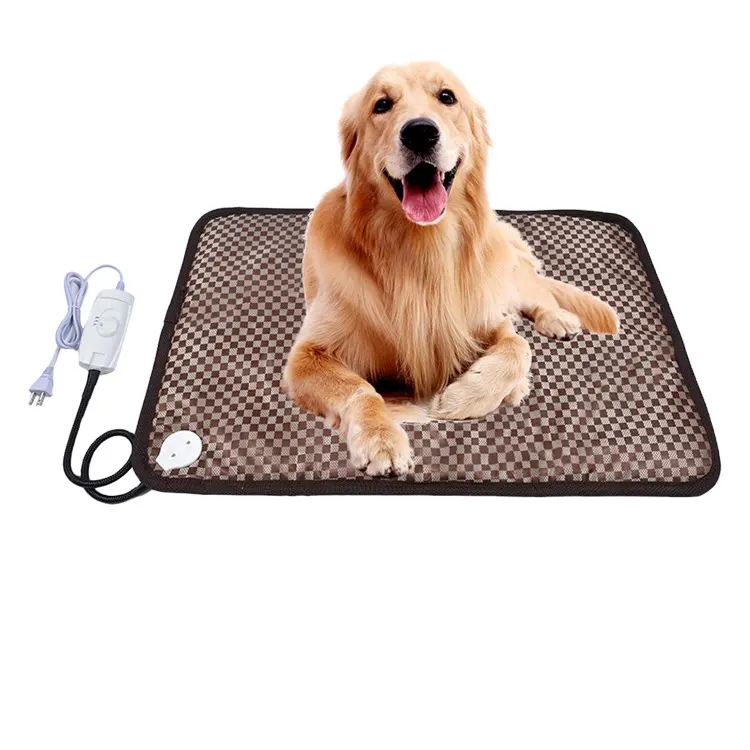 9 Niveaus Verstelbare Warming Mat Hond Elektrische Deken Enkele Bed Hond Huisdier Elektrische Verwarming Pad Huisdier Veilig Warmte Pad Voor honden In Warmte