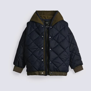 Chaqueta de Invierno Acolchada con Logotipo Personalizado, Chaqueta de Plumón Transpirable para Hombre, MOQ Bajo - Product Image 1