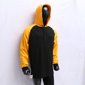 Sudadera con capucha informal de algodón de gran tamaño de alta calidad, ropa de calle hecha a medida, ropa con capucha para hombre, venta al por mayor de Pakistán, 2023 - Product Image 3