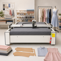 Découpeuse textile CNC pour tissus monocouches et patrons de vêtements