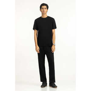 T-shirts en jersey coupe classique Modèle MN-TS-SS25-302 - Product Image 3