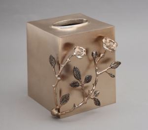 Antique Rosary Tissue Holder Decorative <b>Napkin</b> Box Vintage Table top Tissue <b>Dispenser</b> Home Office Bathroom Accessories - Product Image 2