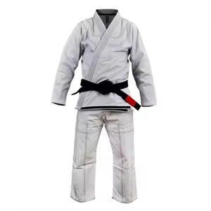 Jitsu BJJ GI เครื่องแบบศิลปะการต่อสู้ชุด BJJ GI ชุดกิโมโน JJ GI แบบเรียบน้ำหนักเบา - Product Image 3