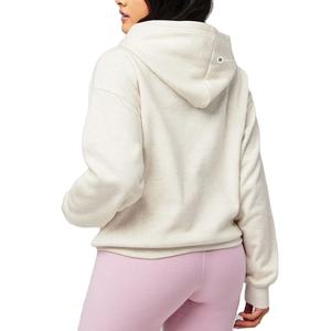 OEM Anti-Pilling Custom Heavyweight 100% algodón Drop-Shoulder Pullovers Hoodies para mujeres Transpirable Front Acid Washed Hoodies - Product Image 5