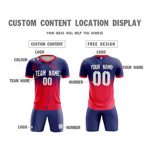 Venta al por mayor de ropa de fútbol original conjunto de fútbol uniforme de fútbol desgaste uniforme personalizado fútbol Kit sublimación camiseta de fútbol - Product Image 2