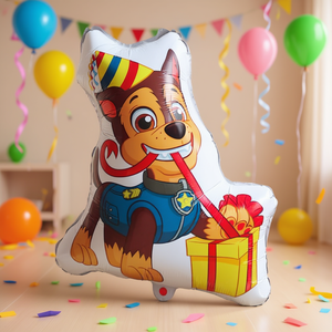 Globo de Aluminio de Chase de Paw Patrol, 49x60 cm, Decoración para Fiestas - Product Image 3