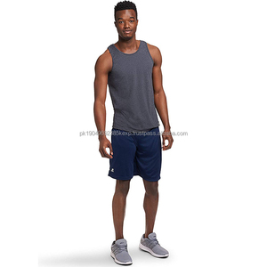 Gran oferta, camiseta sin mangas para hombre, Camiseta deportiva atlética para gimnasio, camiseta sin mangas de algodón orgánico esencial para hombre - Product Image 3