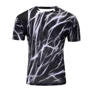 प्लस साइज वयस्क पुरुष सब्लिमेशन टी शर्ट आउटडोर वियर फैशनेबल पुरुष सब्लिमेशन टी शर्ट का उपयोग करते हैं