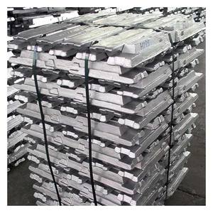 Lingote de aluminio 99,7 por ciento de pureza disponible para fundición, fundición, aleación y fabricación de una fuente de fábrica confiable - Product Image 5