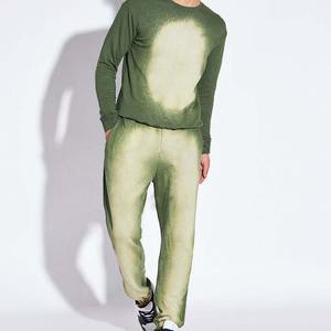 New Vintage Curved Striped French Terry <b>Jogger</b> Sweat Pants Unisex Custom Acid Wash Flared <b>Men's</b> Pants Lightweight Casual - Product Image 2