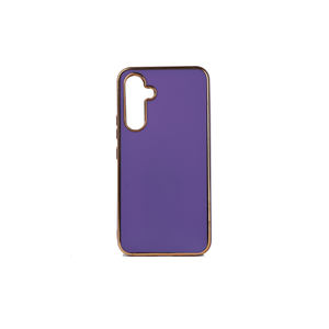 Étui de protection en silicone de qualité supérieure Zore Bark Series Purple Back Cover pour Samsung Galaxy M14 - Product Image 1