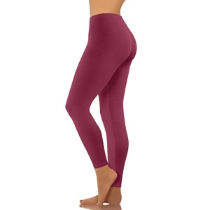 Leggings pour femmes pantalons de yoga taille haute serrés hanche levage femmes sensation nue sport course pas embarrassant ligne pantalons de fitness - Product Image 3