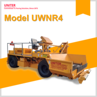 Aplanadora Hidrostática de Carreteras Uniter Modelo UWNR4 con Motor y Bomba, Capacidad de 300 TPH