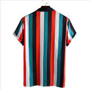 Nuevas camisas casuales sublimadas para hombres con forro de algodón estampado al aire libre camisas casuales de manga corta para hombres de alta calidad - Product Image 2