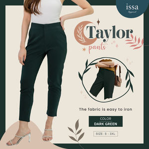 Taylor Pantalon droit taille haute pour femme de qualité supérieure Tissu Rochef doux extensible respirant à séchage rapide - Product Image 4