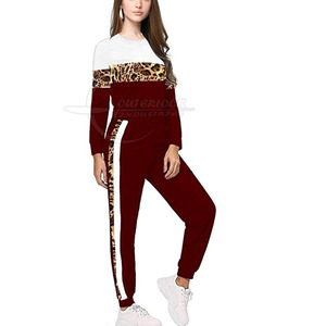 Nouveau design de survêtement pour femmes avec coupe étroite et design personnalisé Ensemble de survêtement de qualité supérieure avec logo personnalisé - Product Image 3