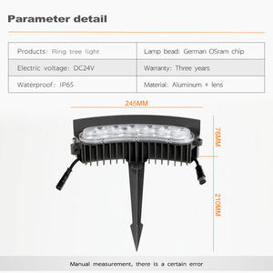 <span class=keywords><strong>Programmable</strong></span> Led Rgb Couleur Lumière Palmier Lumières Arbre étreignant Extérieur Étanche Tenir Spike Jardin Lumière - Product Image 5