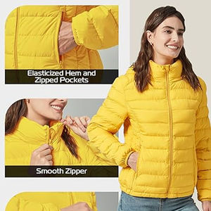 Chaqueta Acolchada de Invierno OEM para Mujer, Estilo Burbuja Personalizable, Transpirable, Resistente al Viento, Cómoda, MOQ Bajo - Product Image 4