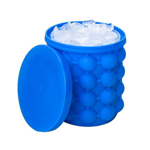 Molde para cubitos de hielo Myrva, cilíndrico, de silicona, apto para alimentos, resistente al congelador, capacidad de 120 ml, para uso en bares y vinos - Product Image 4