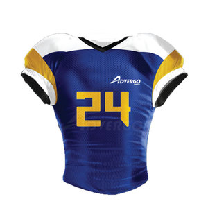 ชุดฟุตบอลอเมริกันดีไซน์ล่าสุด คุณภาพพรีเมียม ขายดีที่สุด ราคาส่งถูก ระบายอากาศได้ดี - Product Image 2