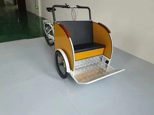 Vélo <span class=keywords><strong>cargo</strong></span> électrique  Tour touristique en ville  Vélo électrique à double moteur - Product Image 5