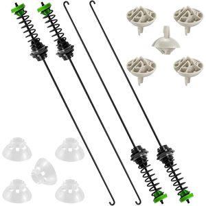 Kit de tiges de suspension électriques W11130362CM en plastique et fer, pièces de rechange pour machine à laver, pour W11130362 - Product Image 1