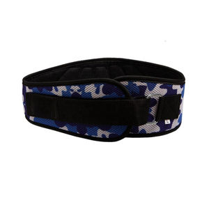 Ceintures d'haltérophilie en néoprène réglables en longueur sur mesure avec cuir de vache et nylon acceptant le logo personnalisé-Fabricant - Product Image 2