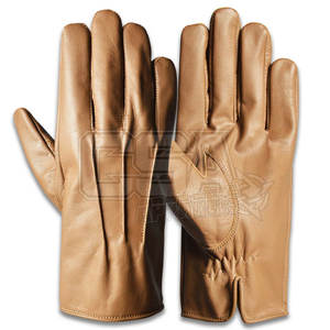 Gants d'habillage en cuir confortables de la meilleure qualité taille personnalisée gants d'habillage en cuir pour adultes - Product Image 1