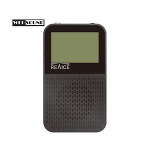 LCD DISPLAY AM/FM <b>Radio</b> With Reception Pocket Transistor <b>Radio</b> With Stereo Earphone Jack for Walk/ Jogging /Traveling - Product Image 1