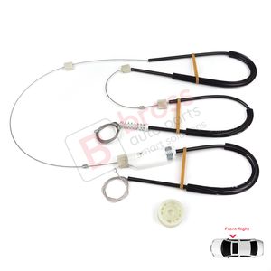 BWR5519 Kit de réparation de lève-vitre électrique porte avant droite pour CC Passat CC 357 358 2008-2017 berline coupé confort 4 portes - Product Image 1