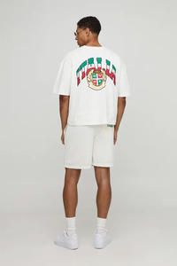 เสื้อยืดลายดิจิตอลสำหรับผู้ชาย2025โอเวอร์ไซส์ผ้าคอตตอน100% 240GSM ตัดเย็บพิมพ์ลายสกรีนแบบสั่งทำ - Product Image 2