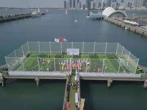 <span class=keywords><strong>Cage</strong></span> <span class=keywords><strong>de</strong></span> Football professionnelle <span class=keywords><strong>de</strong></span> <span class=keywords><strong>Cage</strong></span> <span class=keywords><strong>de</strong></span> stade d'herbe artificielle pour des terrains <span class=keywords><strong>de</strong></span> Football <span class=keywords><strong>de</strong></span> <span class=keywords><strong>Futsal</strong></span> <span class=keywords><strong>de</strong></span> Sports d'intérieur 50mm rouleaux <span class=keywords><strong>de</strong></span> mur <span class=keywords><strong>de</strong></span> rebond - Product Image 2