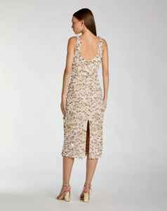 Robe de bal droite sans bretelles, faite main, ornée de perles, robe de soirée brodée en crêpe, motif uni, longueur ras du sol - Product Image 4