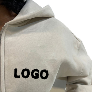 Sweat-shirt à capuche zippé intégral pour homme et femme, coupe ample, décontracté, sport, survêtement, poches cargo, uni, hiver, sweat-shirt pour homme, 2025 - Product Image 5