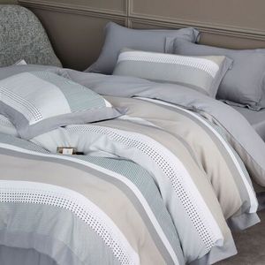 Drap-housse imprimé personnalisé luxueux sophistiqué de style américain doux frais pour Tencel Premium 60s 80s 100s pour ensemble de literie moderne - Product Image 3