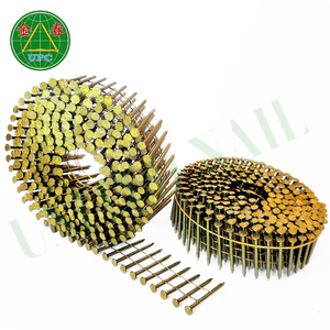 Clavos de bobina de acero de 1-3/4 pulgadas al mejor precio de la fábrica líder de Vietnam vástago suave/espiral para la fabricación de palés - Product Image 3