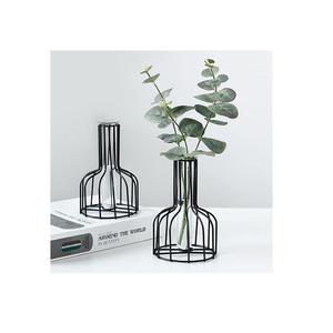 Florero de metal de tendencia Jarrones decorativos para el hogar y la oficina más vendidos Las últimas macetas para plantas artificiales solamente - Product Image 2