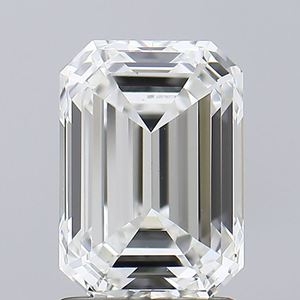 พลอยเพชรที่ปลูกในห้องทดลองที่ได้รับการรับรองจาก3.12ct IGI สีเขียวมรกต VS1มีความชัดเจนหินในห้องทดลอง - Product Image 1