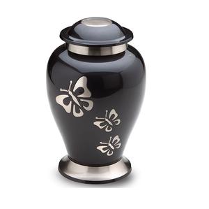 โกศเผาสัตว์เลี้ยงอลูมิเนียมฝังศพ Urns Cat Paw สลักการออกแบบที่ไม่ซ้ำกันล่าสุดขี้เถ้าโกศในโกศตกแต่งเงิน - Product Image 2