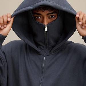 OEM Custom Printed Custom Made Pullover Hoodie Winter Sports Windproof Fleece <b>Weighted</b> Streetwear Casual Eco-Friendly Men - Product Image 4