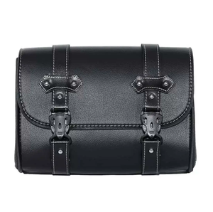 Nouveau sac de selle clouté personnalisé pour moto sac de selle en cuir sacs de bagage pour cavalier sac de selle en cuir personnalisé sacs de selle - Product Image 1