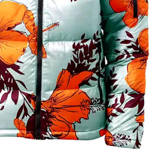 Veste matelassée surdimensionnée pour femmes Veste matelassée à manches longues pour l'échauffement des femmes pour l'extérieur - Product Image 5