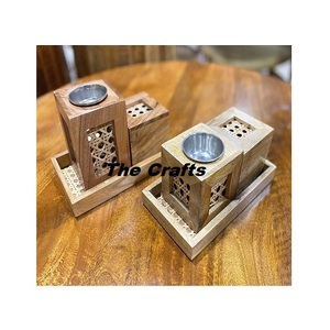 Antique Design Mubkhar <b>Burner</b> With <b>Oud</b> Box And Tray In Wooden And Steel Bakhoor Incense <b>Burner</b> At Low Price - Product Image 2