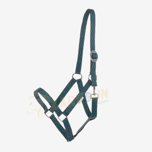 Custom Logo Simple Thickened Nylon Horse <b>Halter</b> Practical and High Quality for Equestrian Riding and Racing - Product Image 2
