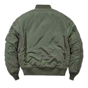 Chaqueta bomber de satén de estilo callejero para hombre, superventas de 2024, chaqueta recortada gruesa de invierno a la moda al por mayor - Product Image 5