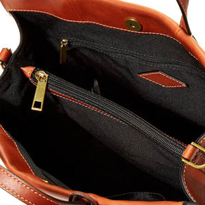 Precios al por mayor de marca privada de buena calidad bolsos de cuero genuino/colores totalmente personalizados al aire libre de estilo interior bolsos de las señoras - Product Image 6